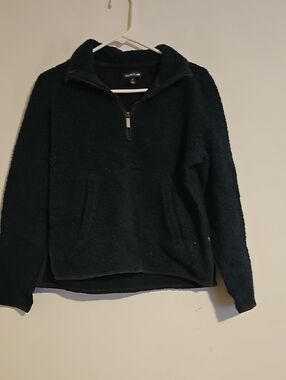 Toad&Co Women's Deep Blue V-Neck Sweater